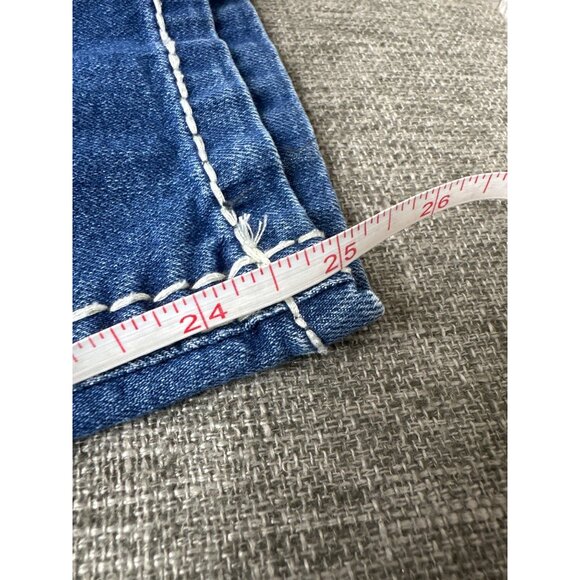 Xhilaration Girls Embellished Denim Blue Jeans Size 12 Blue Cotton Blend - Picture 7 of 7